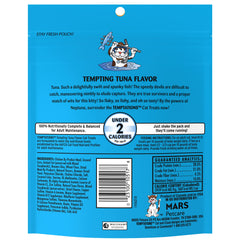 Temptations Gatos: bolsa con cierre para conservar frescura entre premiaciones.
