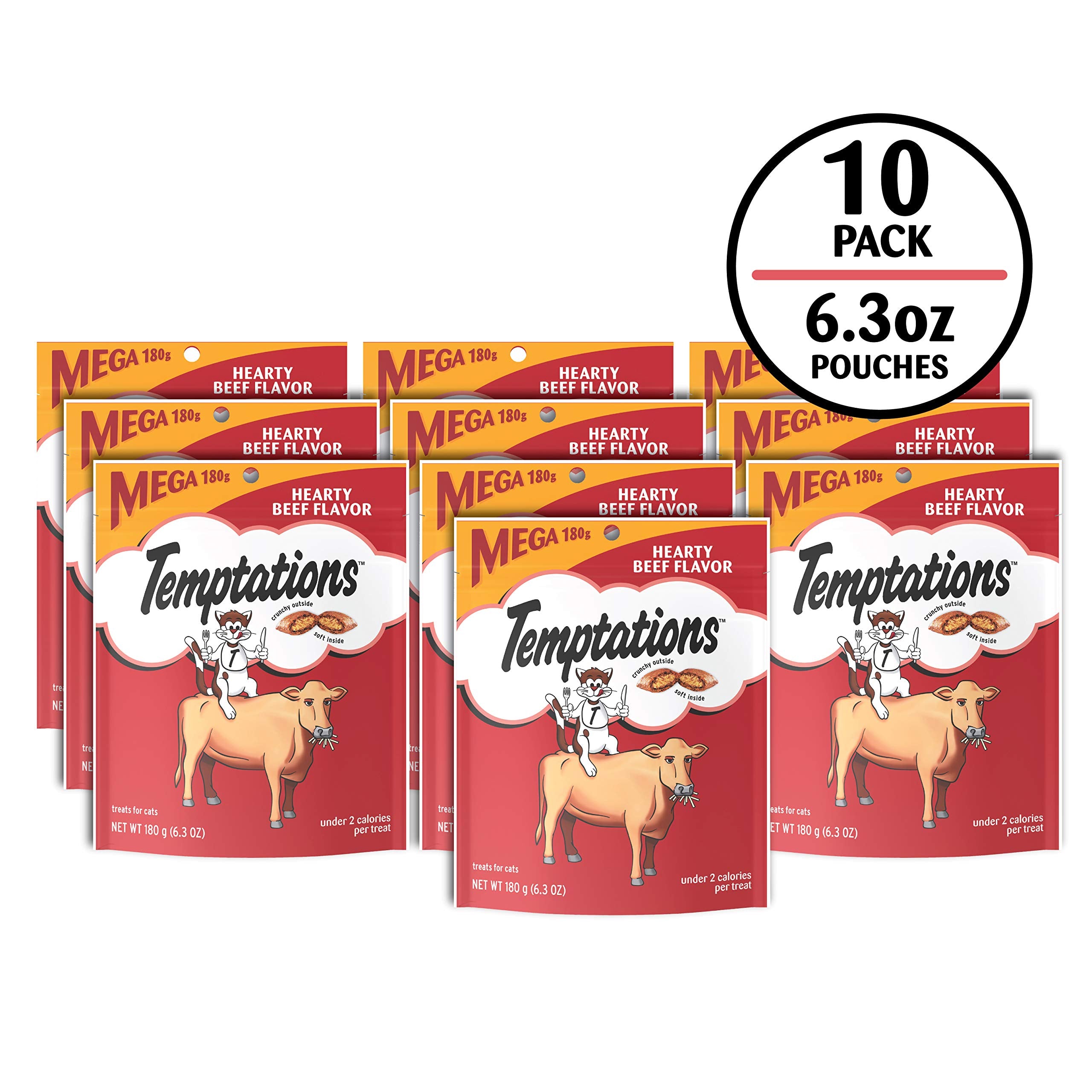 Temptations Premios Clasicos: textura crujiente exterior e interior suave para gato