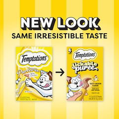 Temptations Puré Cremoso en tubo: snack cremoso para vínculo diario.