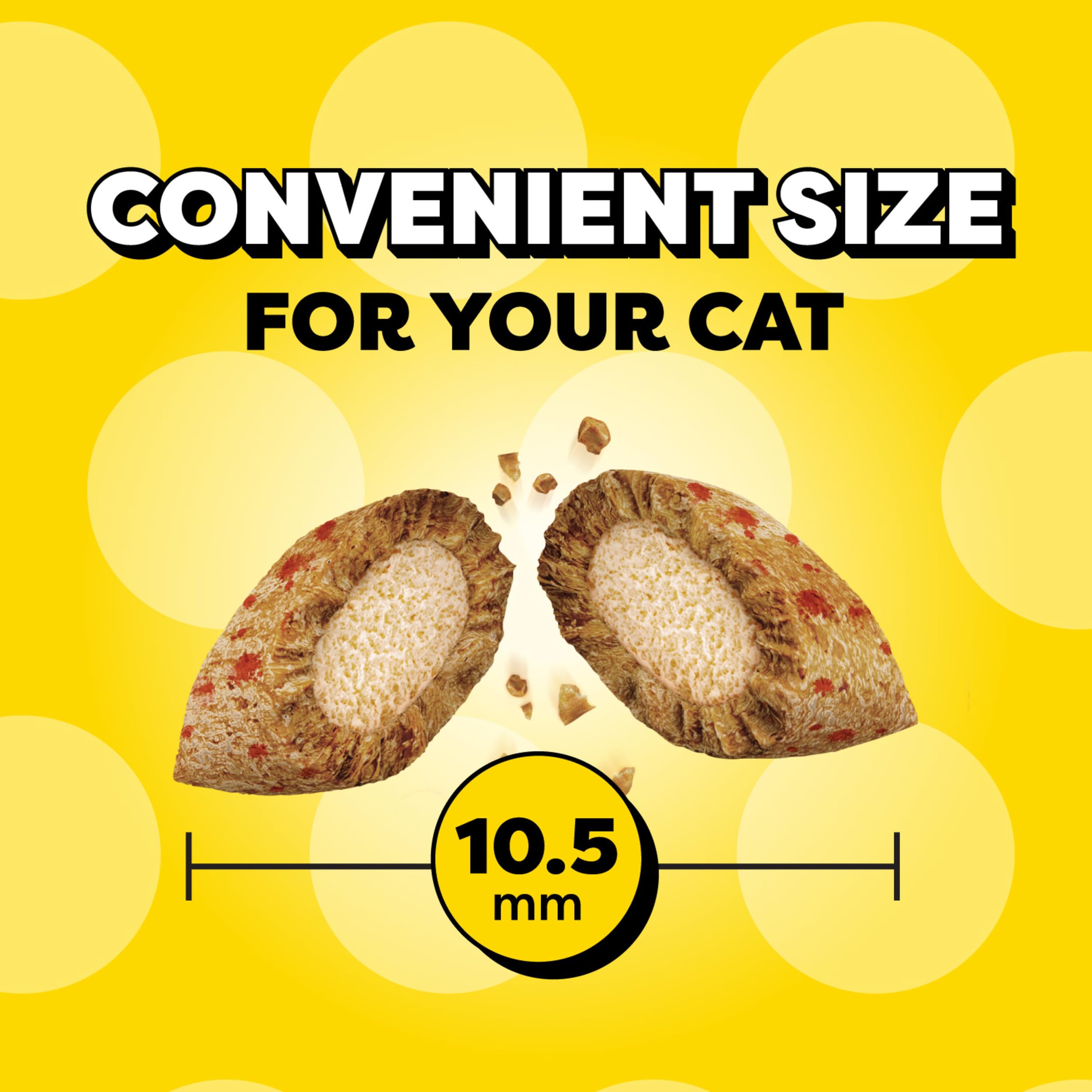 Temptations Wacky Blasts Bacon and Chicken aroma — enticing scent for cats.