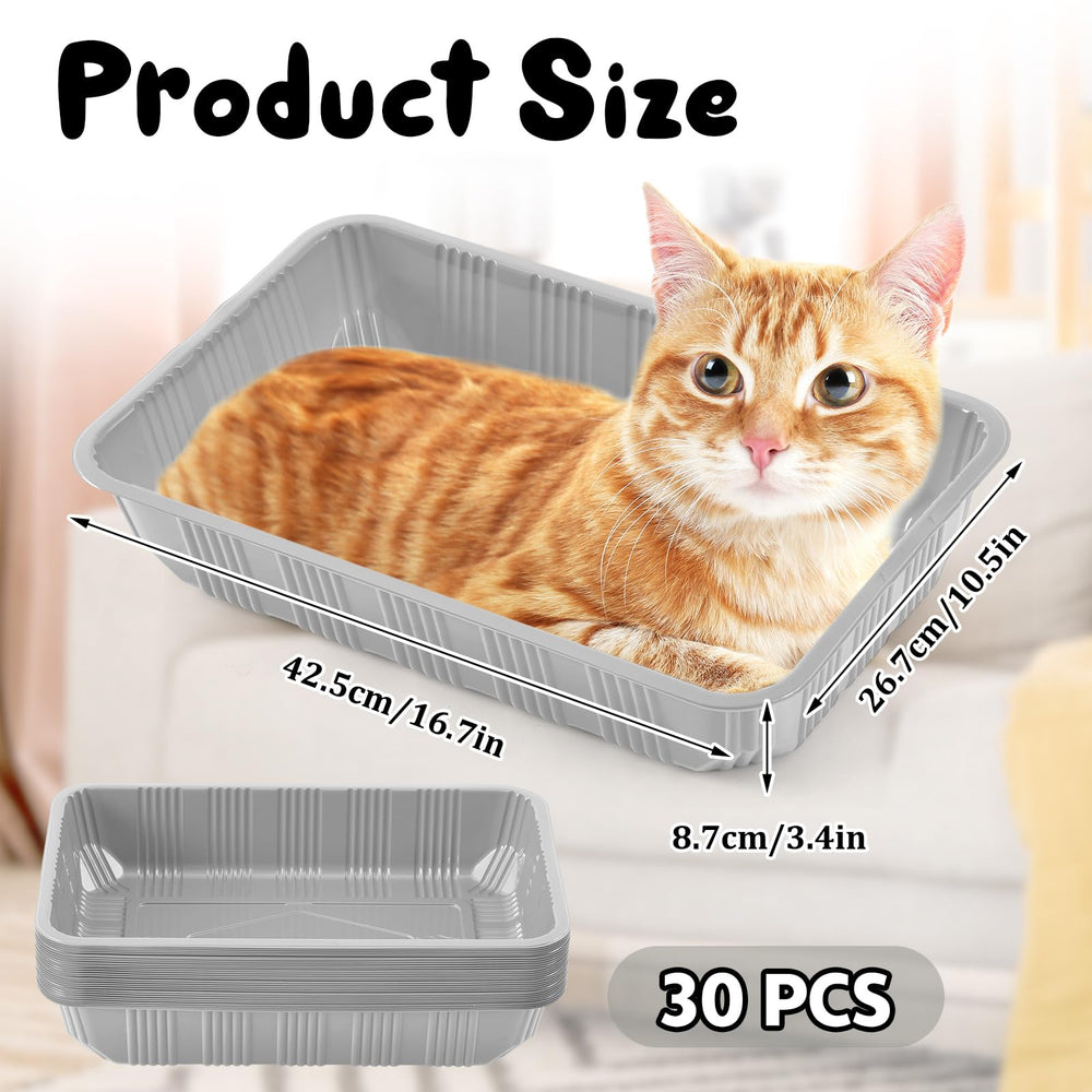 Material PET resistente, Tessco for you, bandeja desechable confiable para viaje con mascotas.