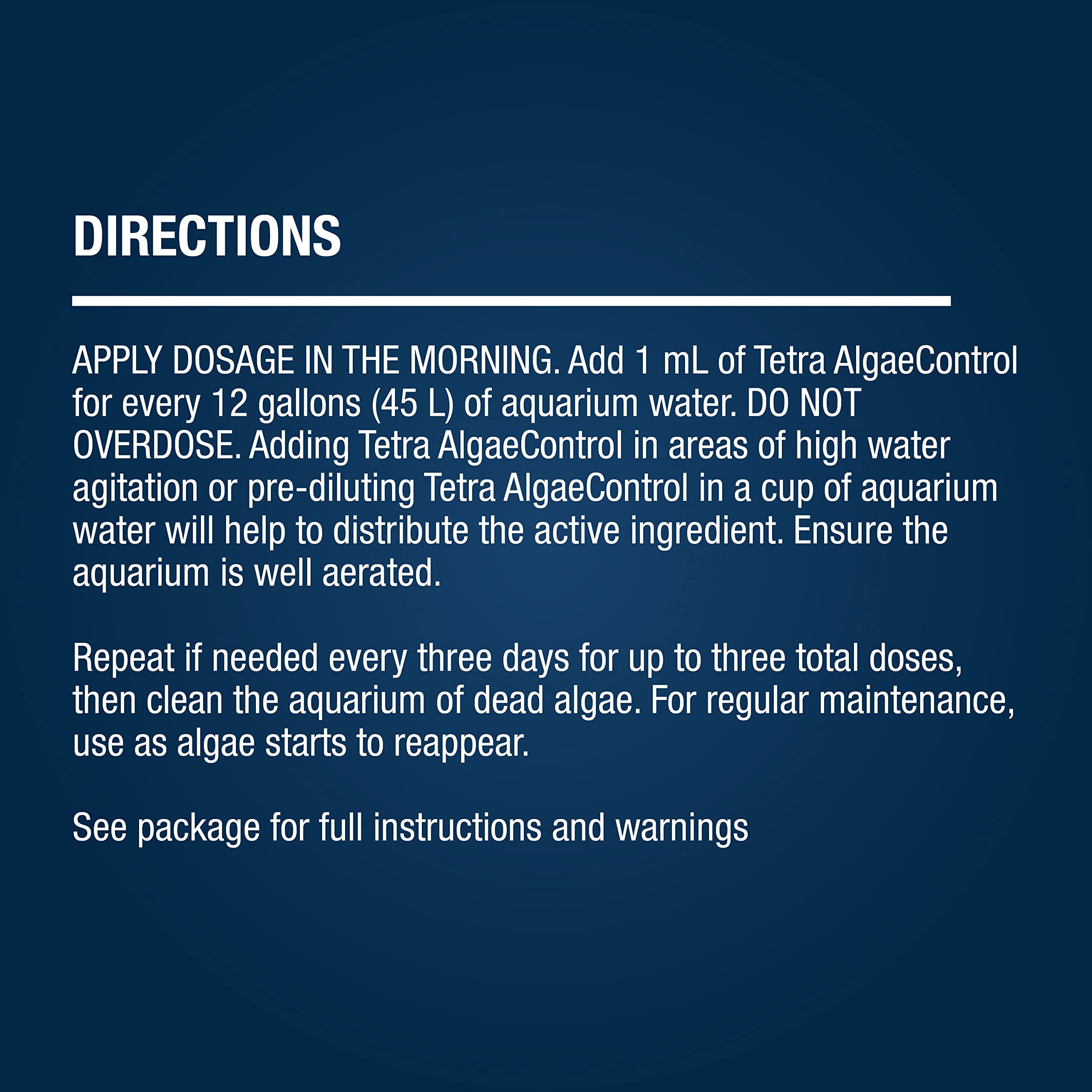 Tetra Algaecontrol: acuario plantado seguro durante el tratamiento.