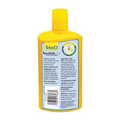 Etiqueta clara de Tetra AquaSafe Plus para uso correcto
