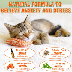 Tetra Cat Melatonina aplicacion facil para mezclar con comida