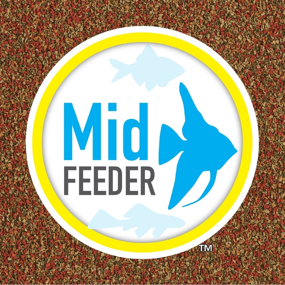 Dispenser del envase Tetra Community Select-A-Food facilita medir la cantidad adecuada.
