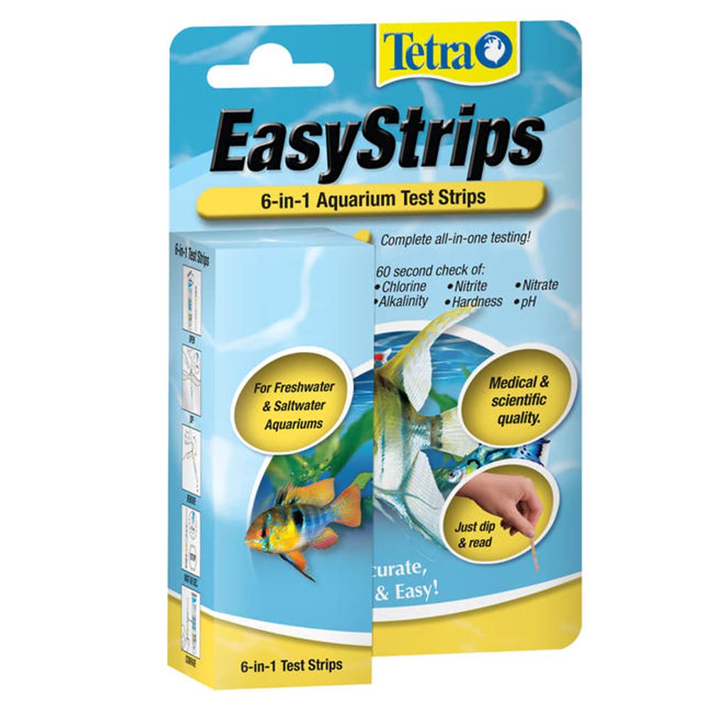 Tetra EasyStrips: muestra de agua para lectura rápida de parámetros