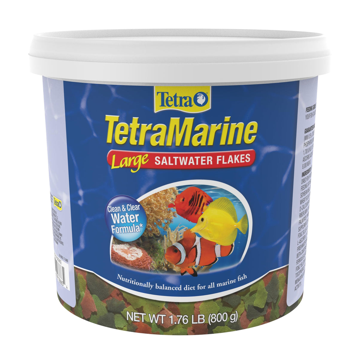 TetraMarine escamas marinas grandes para nutrición equilibrada de peces