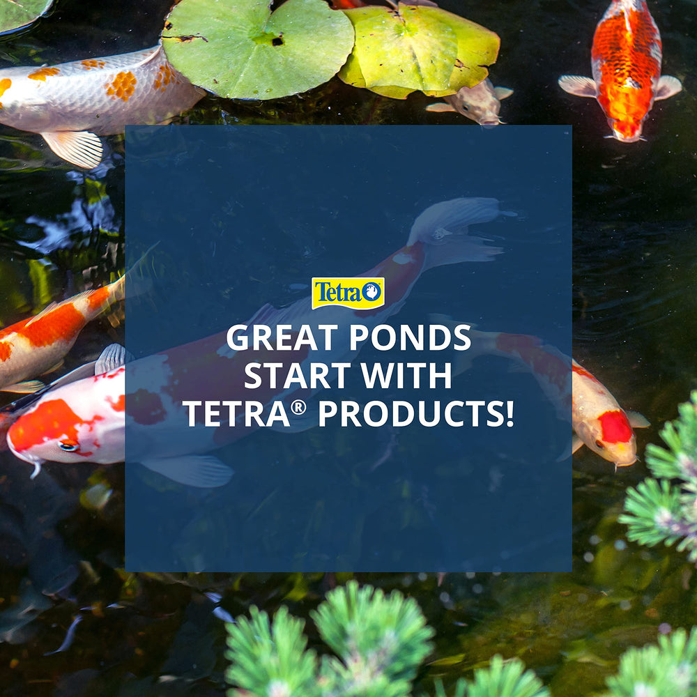 Ideal para estanques ornamentales con koi y peces dorados.