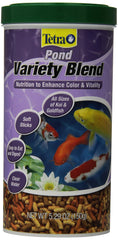 Tetra Pond Variedad Mezcla Alimento para carpas koi mejora color y vitalidad.