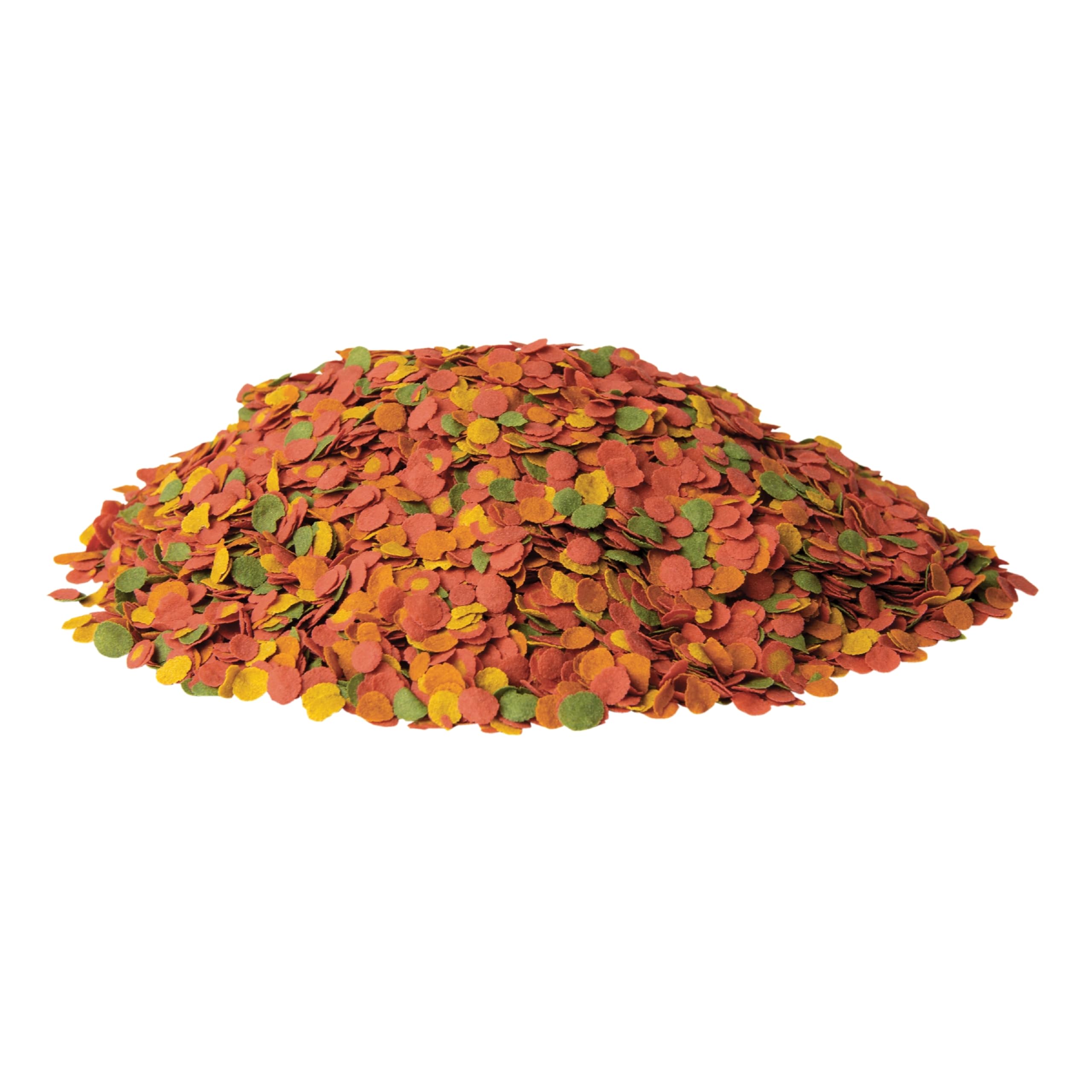 TetraPRO Tropical Crisps en acuario, alimentando peces de forma limpia.