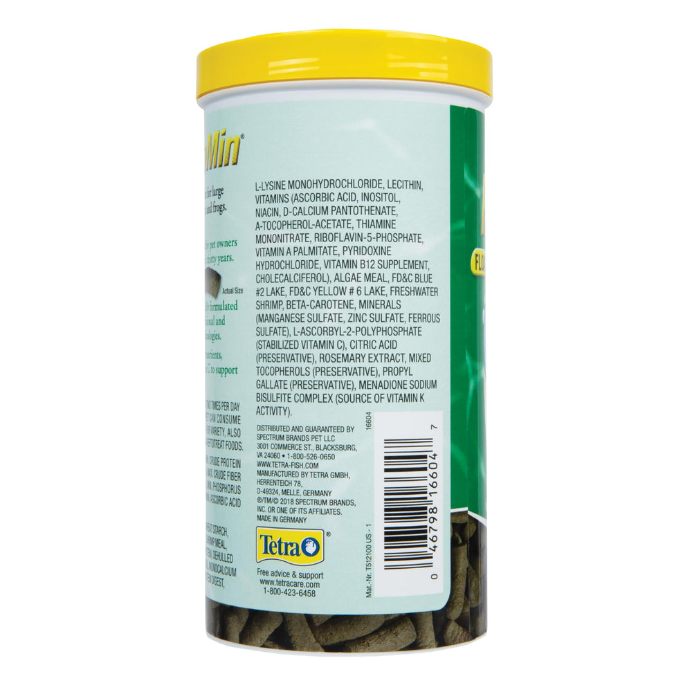 Tetra ReptoMin Jumbo palitos flotantes fáciles de digerir para reptiles acuáticos