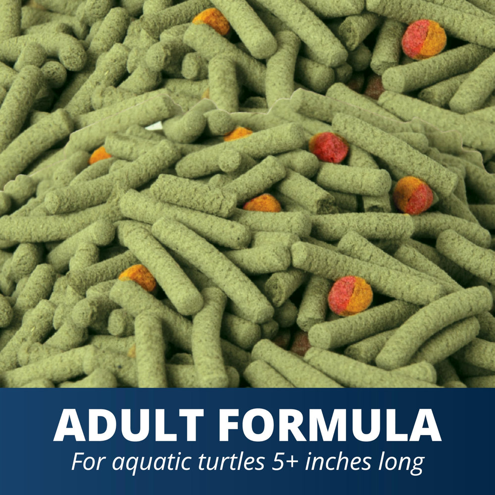 Tetra ReptoMin Pro Sticks: textura suave facilita ingesta de tortugas en acuario