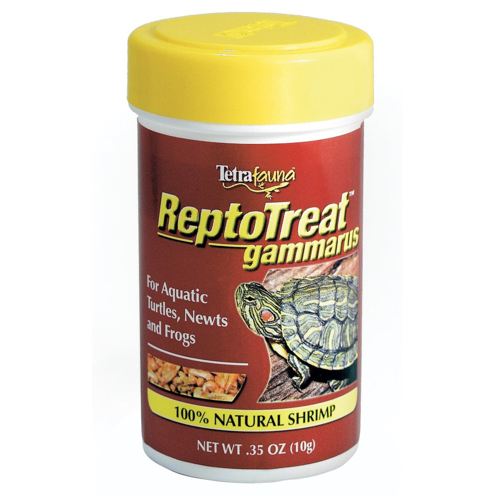 Tetra ReptoTreat Gammarus: camarones enteros para tortugas acuáticas, fuente proteica.