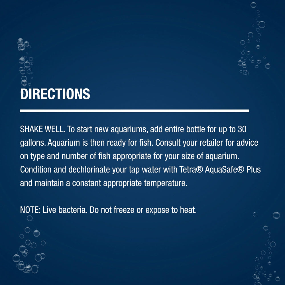 SafeStart Plus facilita el ciclado de agua nueva para peces nuevos.