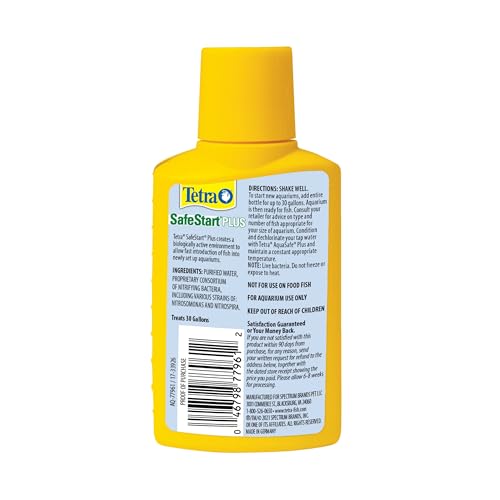 Bacterias vivas en SafeStart Plus acelerando el ciclo del acuario.