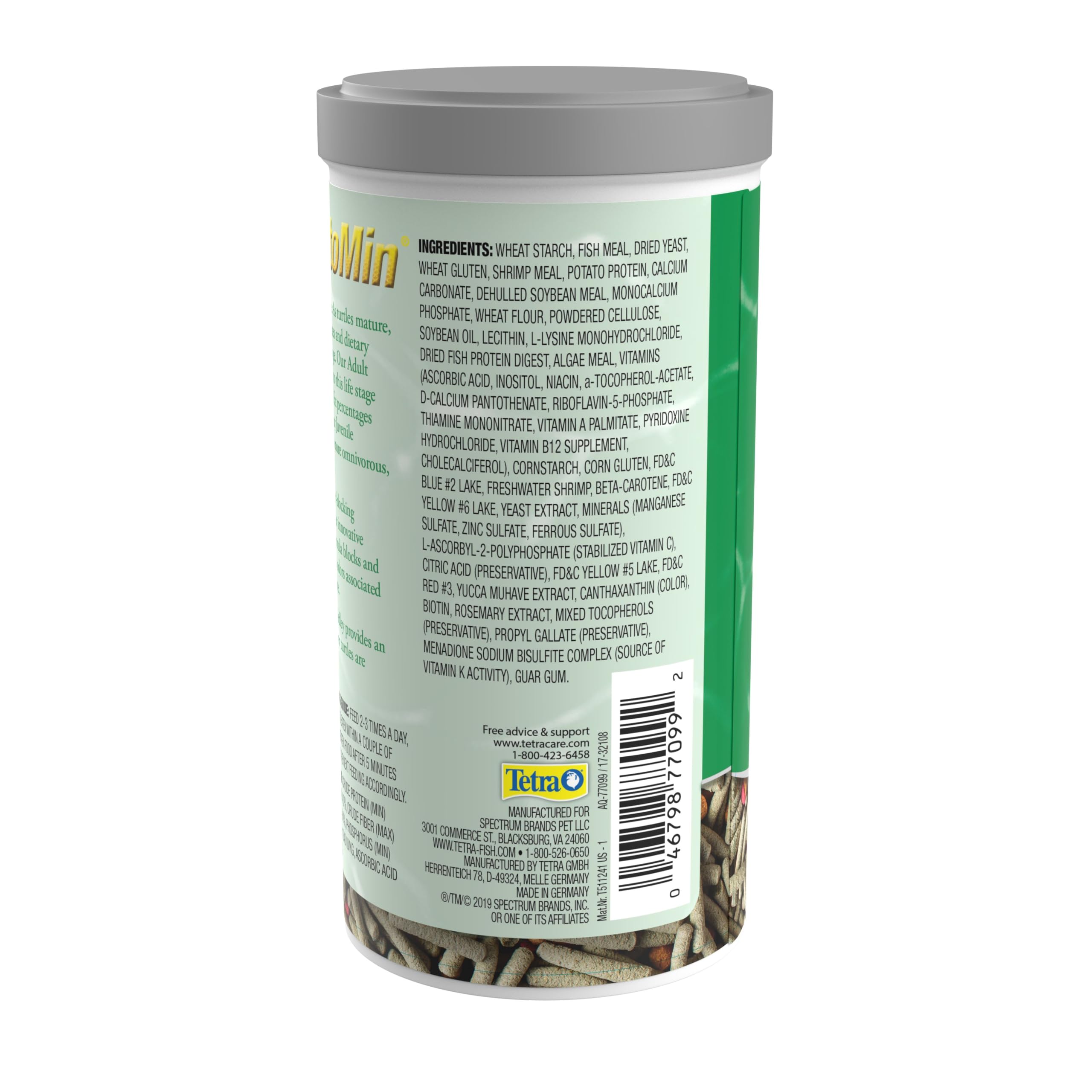 Tetra Tetrafauna PRO ReptoMin Pro Sticks, porciones fáciles para alimentación diaria.