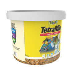 TetraMin Tropical Flakes, fórmula Active Life para peces sanos y activos.