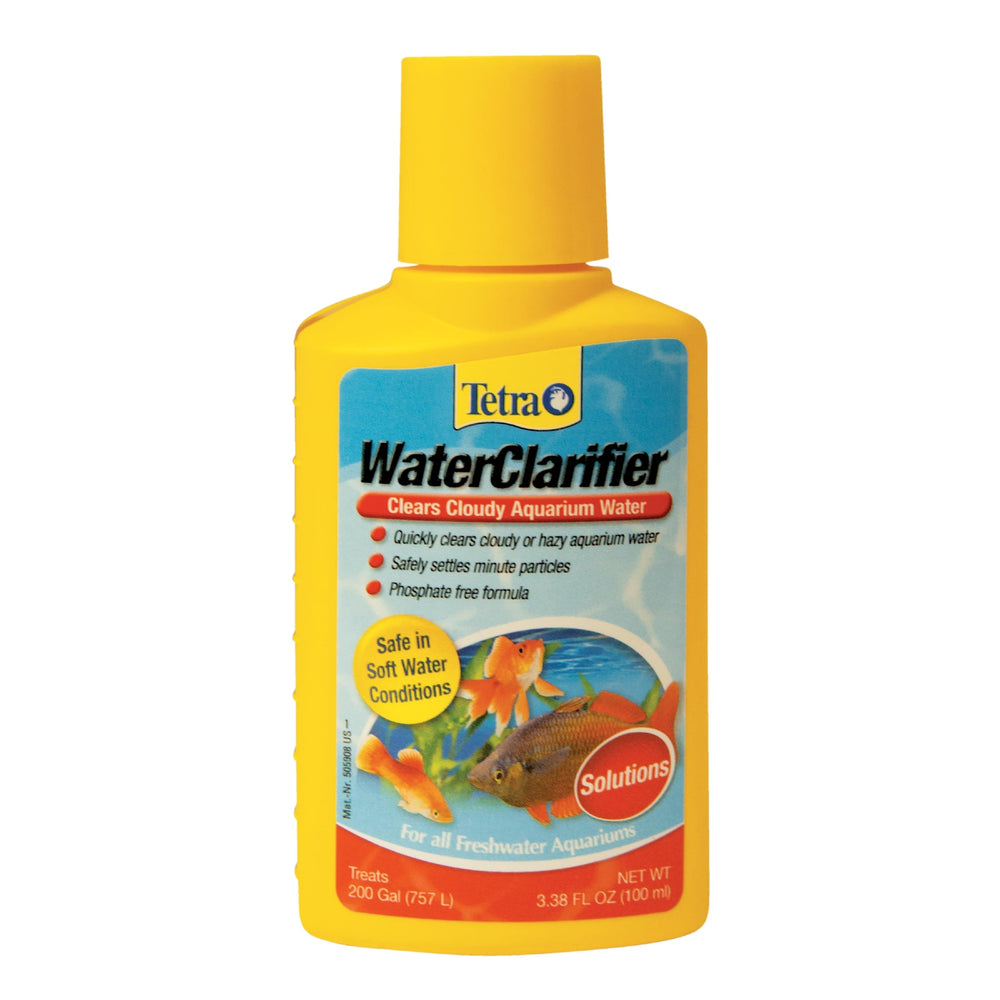Tetra WaterClarifier: botella para mejorar claridad del agua en acuarios.