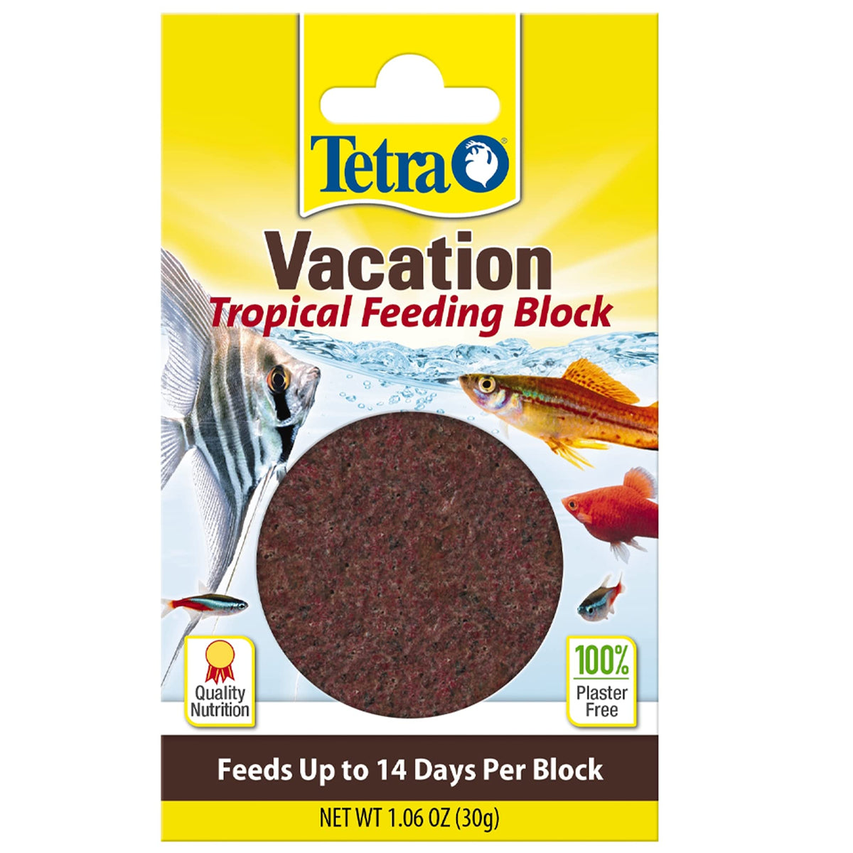 Tetra Weekend bloque gel alimentario lento para peces tropicales