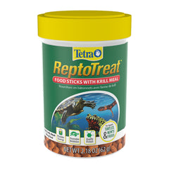 TetraFauna ReptoTreat Suprema palitos flotantes para tortugas, sabor natural y palatabilidad alta