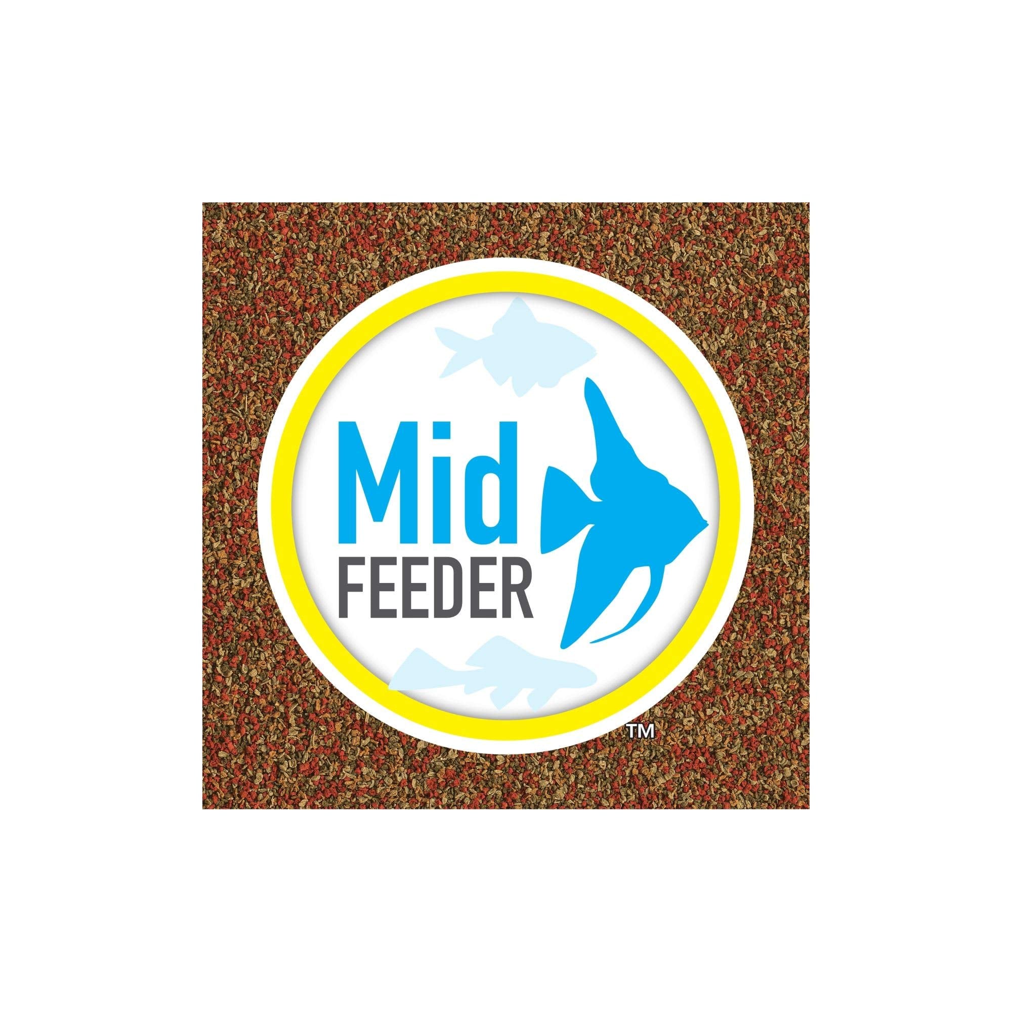 Gránulado de hundimiento lento para peces pequeños y medianos.