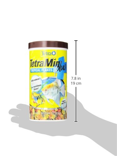 Tetramin Plus Flakes Tropicales alta digestibilidad reduce residuos.