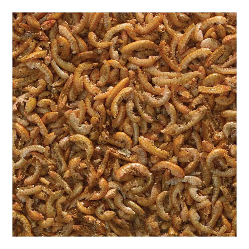 Dieta variada en un solo envase para diferentes especies de peces.