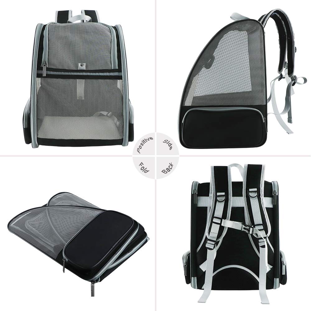 Texsens Mochila Burbuja para Mascotas fácil de limpiar y almacenar.