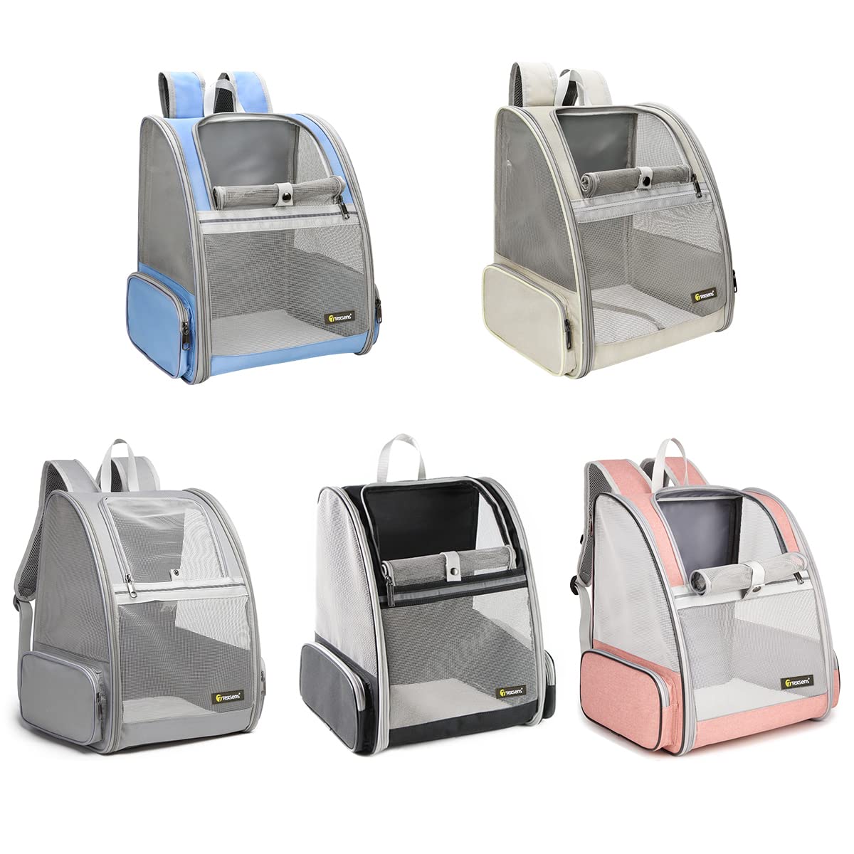 Texsens Mochila Burbuja para Mascotas construcción resistente a rasguños.