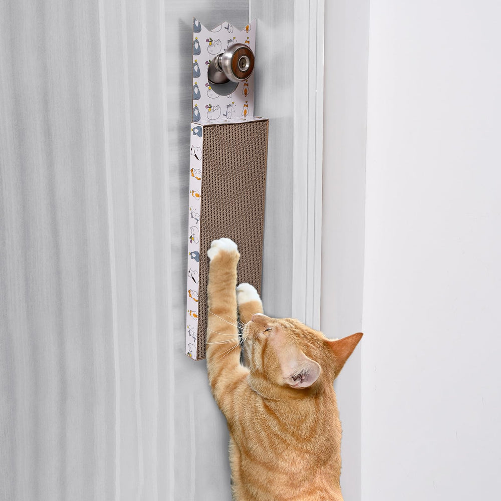 THAMIAO rascador de gato colgante para puerta, ideal para rascar sin dañar muebles