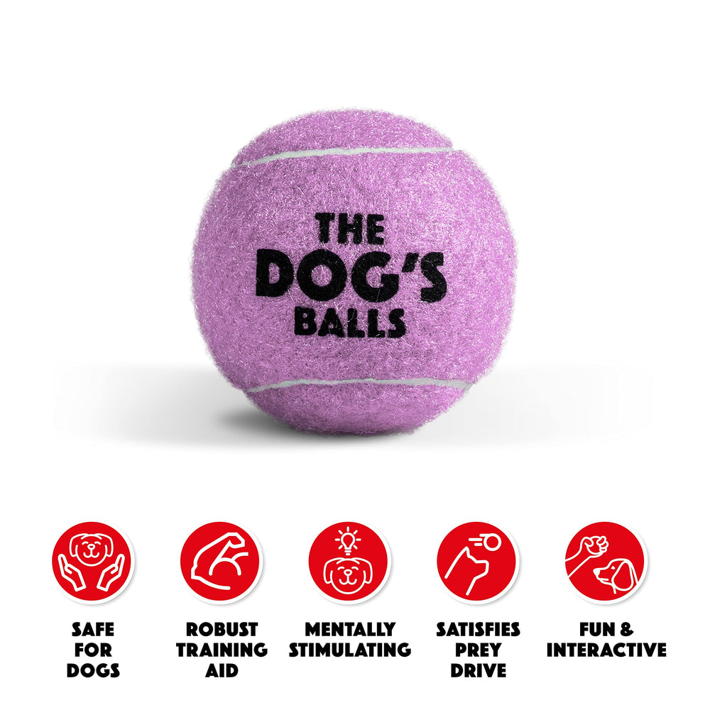 The Dog's Balls detalle de fieltro no abrasivo para dientes sensibles.