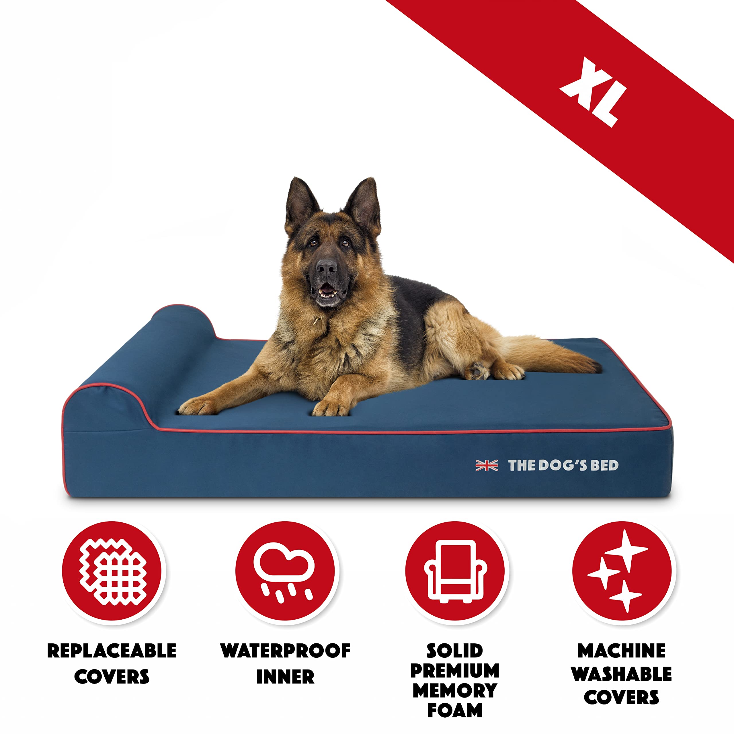 The Dog's Balls tejido exterior resistente para uso prolongado