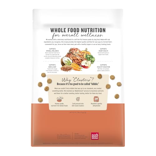 The Honest Kitchen Clusters probióticos vivos para digestión saludable.