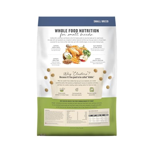 The Honest Kitchen Clusters sin granos con pollo, nutrición limpia para perros.