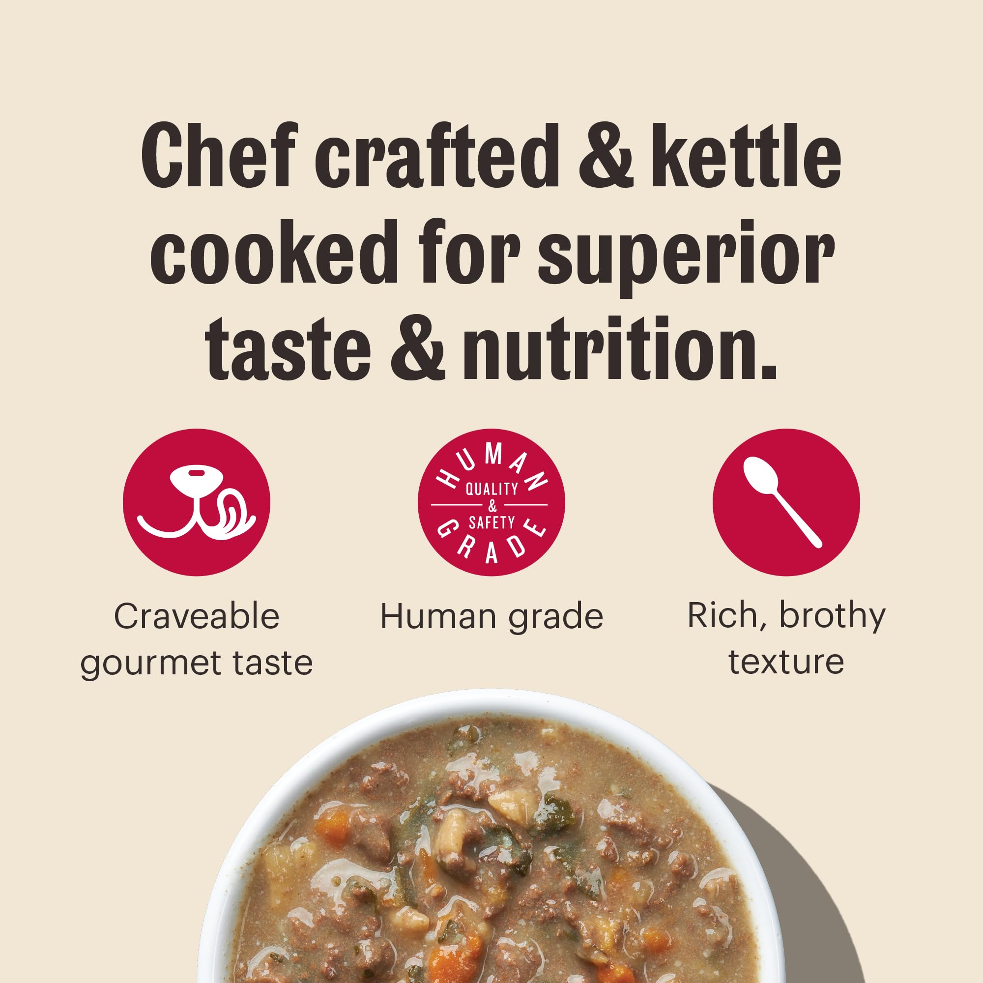 The Honest Kitchen One Pot Stews hecho en EE.UU. con ingredientes confiables