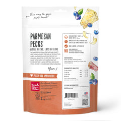 The Honest Kitchen Parmesan Pecks: premio sabroso de queso parmesano y arándanos.