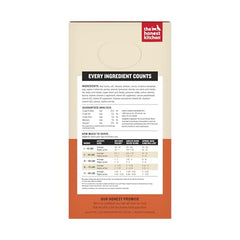 The Honest Kitchen Wholemade en caja de 4 lb rinde 16 lb de comida.