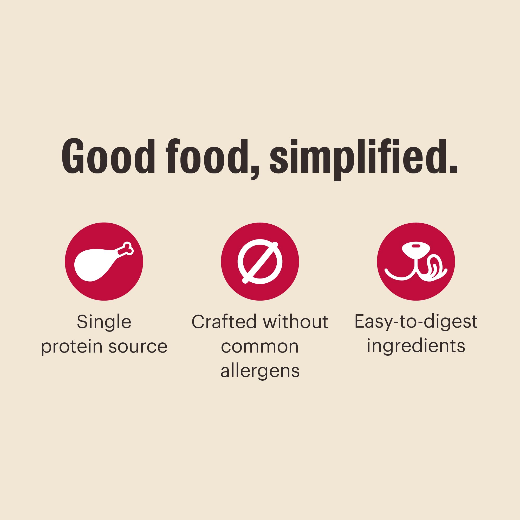 The Honest Kitchen WholeMade Deshidratado con pavo, ingredientes clave para dieta simple.
