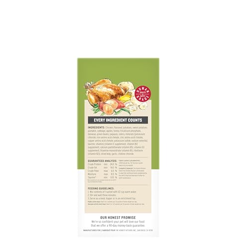 The Honest Kitchen Wholemade Deshidratado con pollo sin grano para estomagos sensibles