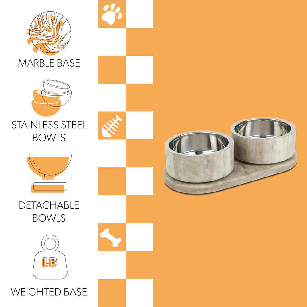 THE LICKER STORE DBL1000E cuenco de 12 onzas para raciones diarias del animal.