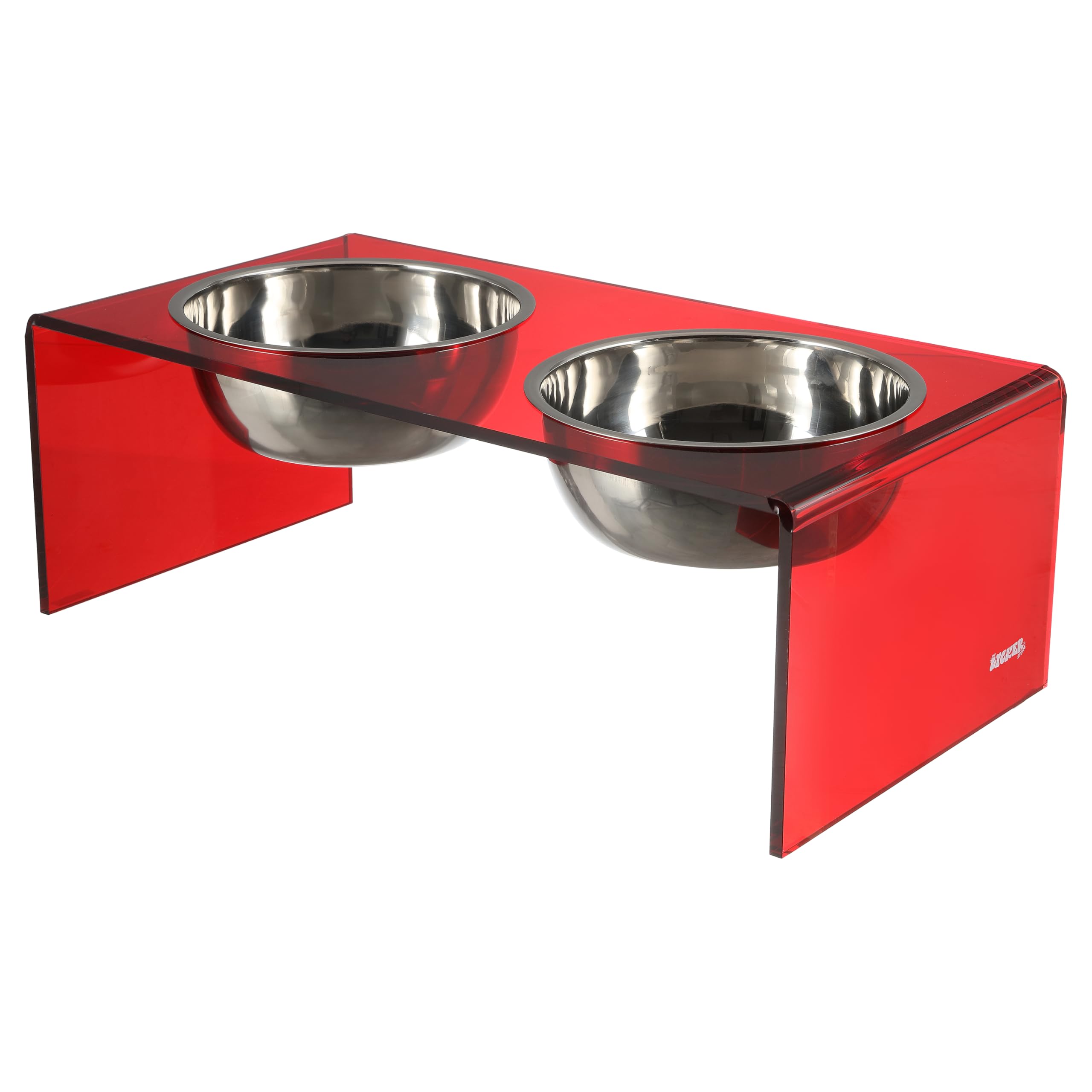 The LICKER STORE Keaton cada cuenco tiene capacidad de 54oz para comer diario.