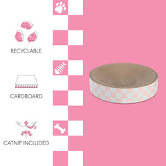 THE LICKER STORE Nelson aro redondo para gatos, combina juego y descanso