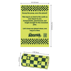 Porta-bolsas usados THE LICKER STORE WBG1000B-20SET para almacenamiento ordenado.