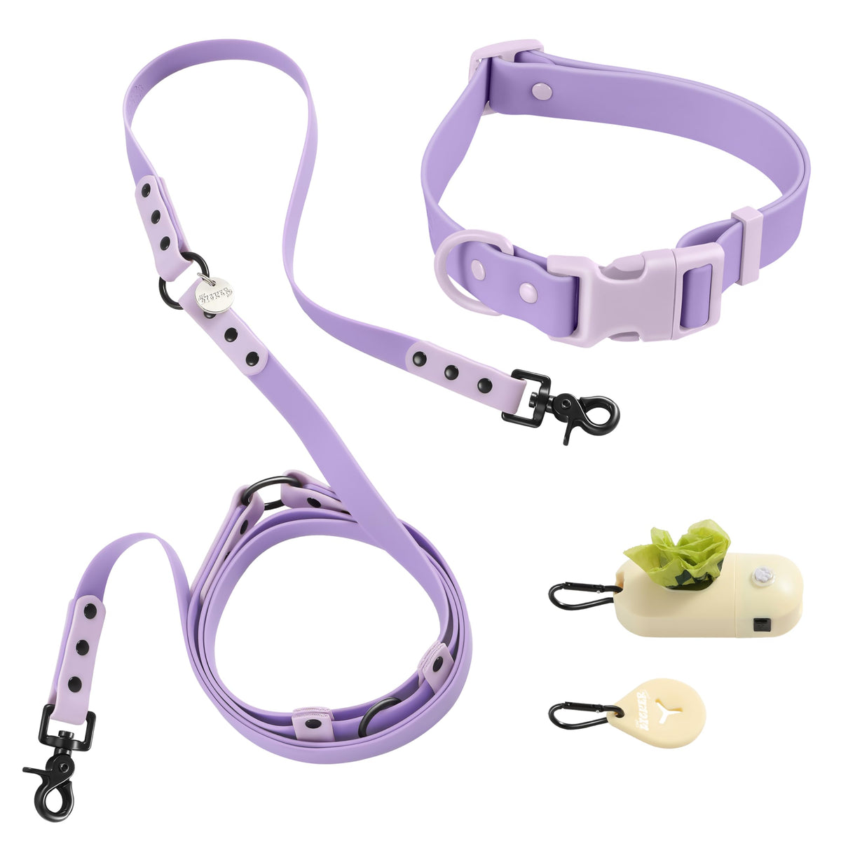 THE LICKER STORE WLK1006H-5SET Luna correa ajustable para paseos cómodos