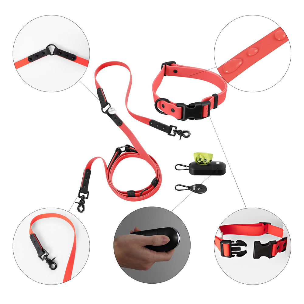 THE LICKER STORE WLK1006M-5SET Luna Large: bolsas biodegradables para paseos responsables