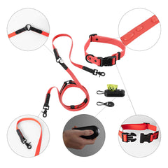 THE LICKER STORE WLK1006M-5SET Luna Large: bolsas biodegradables para paseos responsables