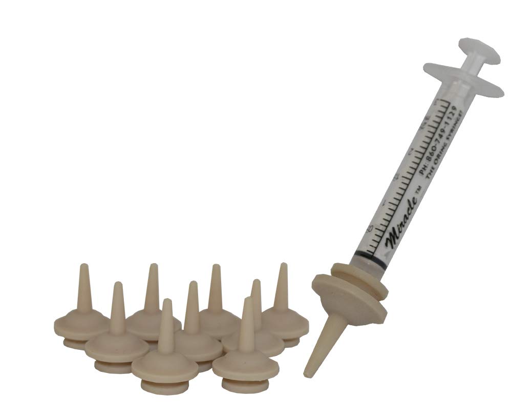 THE MIRACLE NIPPLE: jeringa de 3 ml para lactancia suave en mascotas
