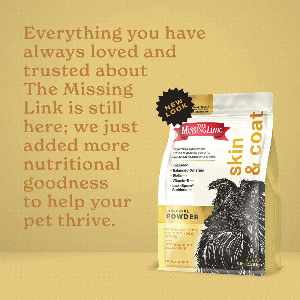 The Missing Link Skin & Coat podría favorecer crecimiento del pelo en perros.
