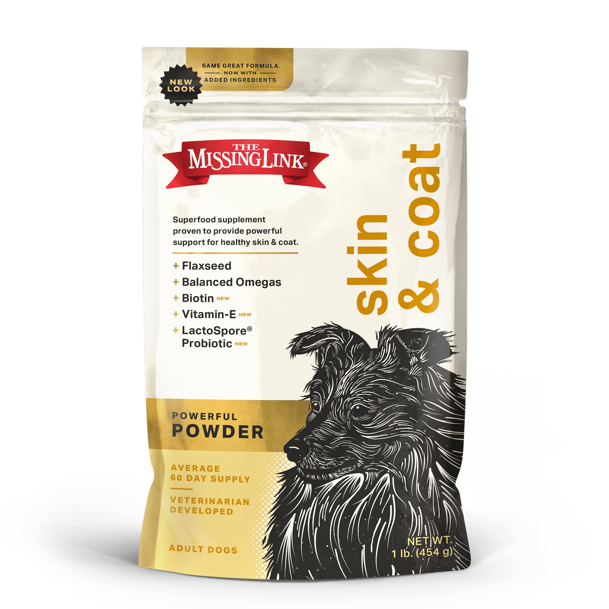 The Missing Link uso diario en polvo para perros activos