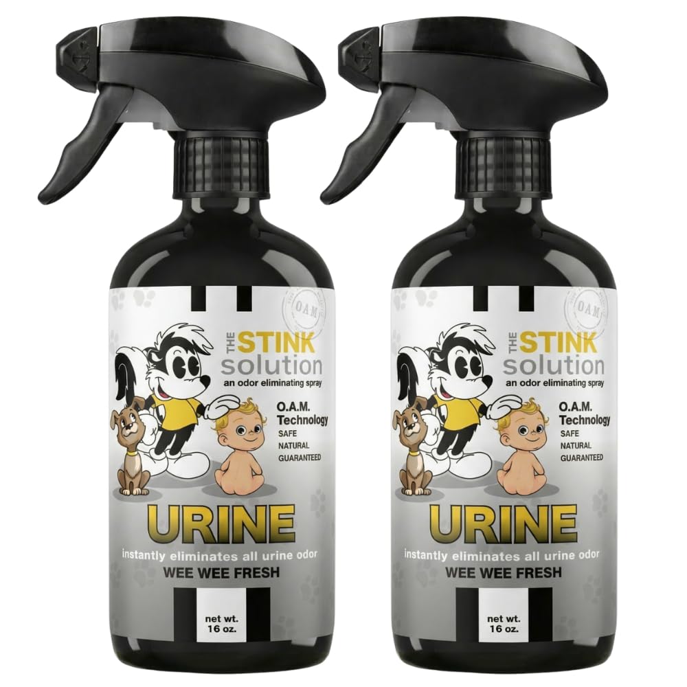 The Stink Solution en botella, elimina olor a orina al instante.